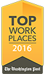 Top Work Places 2016 - Washingtion, DC
